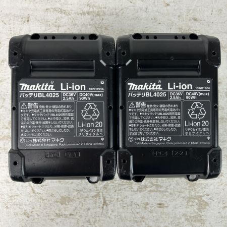 ЗЗ MAKITA マキタ 40v 充電式インパクトドライバ バッテリーx2 充電器 ケース付 TD002G オリーブ