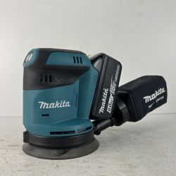 ЗЗ MAKITA マキタ 18v 125mm 充電式ランダムオービットサンダ バッテリーx1付 ※充電器無し BO180D ブルー Bランク