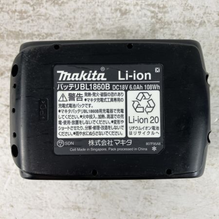 ЗЗ MAKITA マキタ 18v 125mm 充電式ランダムオービットサンダ バッテリーx1付 ※充電器無し BO180D ブルー