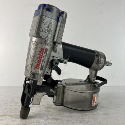 ЗЗ MAKITA マキタ 38mm 常圧 エア釘打機 AN302P ブルー×シルバー Cランク