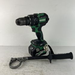 ЗЗ HiKOKI ハイコーキ 36v 13mm コードレス震動ドライバドリル  バッテリーx1付 ※充電器無し DV36DC グリーン Cランク