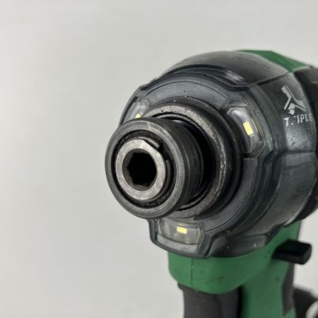 ЗЗ HiKOKI ハイコーキ 10.8v コードレスインパクトドライバ バッテリーx2 充電器付 WH12DCA グリーン