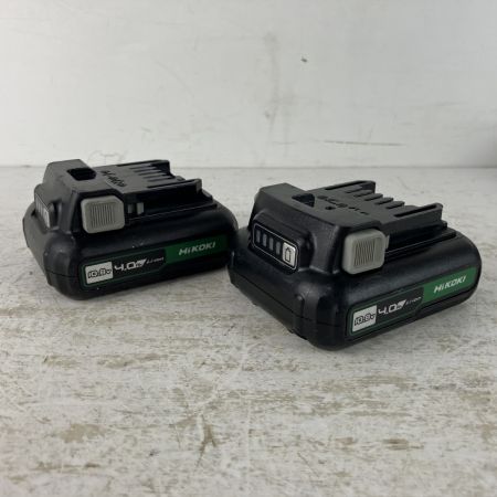 ЗЗ HiKOKI ハイコーキ 10.8v コードレスインパクトドライバ バッテリーx2 充電器付 WH12DCA グリーン