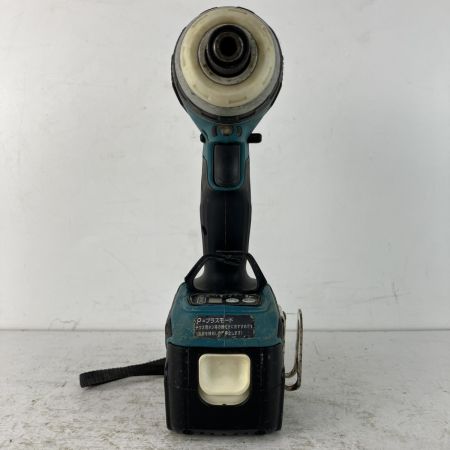 ЗЗ MAKITA マキタ 14.4v 充電式インパクトドライバ バッテリーx2 充電器 ケース付 TP131D ブルー