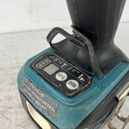 ЗЗ MAKITA マキタ 14.4v 充電式インパクトドライバ バッテリーx2 充電器 ケース付 TP131D ブルー