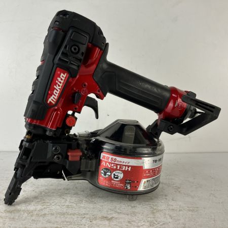 ЗЗ MAKITA マキタ 50mm 高圧 エア釘打機 ケース付 AN513H ブラック×レッド