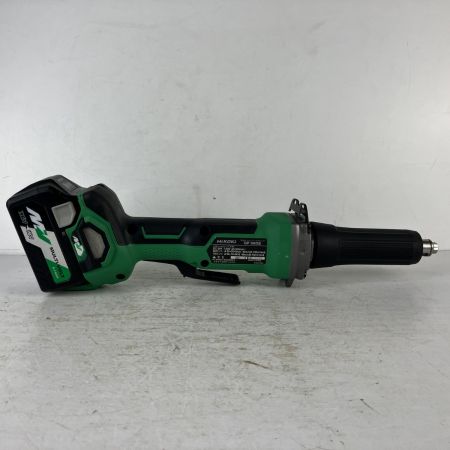 ЗЗ HiKOKI ハイコーキ 36v 25mm コードレスハンドラグラインダ バッテリーx2 充電器 ケース付 GP36DB グリーン