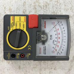 ЗЗ SANWA 三和電気計器 テスター 絶縁抵抗計 PDM5219S グレー Aランク