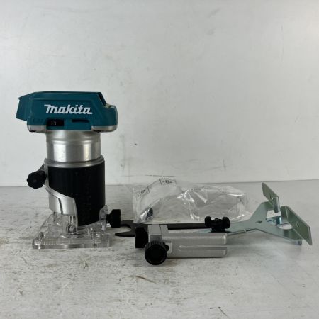 ЗЗ MAKITA マキタ 18v 充電式トリマ ガイド付 ※バッテリー、充電器無し RT50D ネイビー
