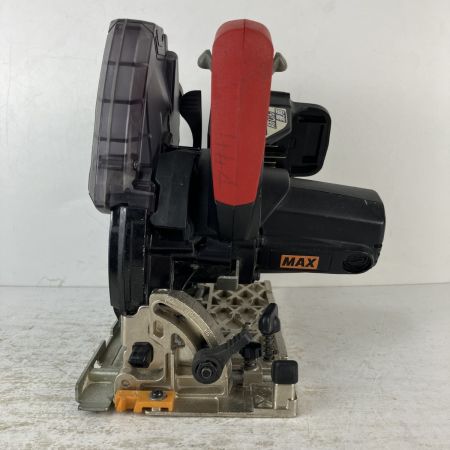 ЗЗ MAX マックス 18v 127mm 充電式防じん兼用丸のこ バッテリーx2 充電器付 PJ-CS53CDP ブラック×レッド