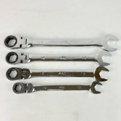 ЗЗ MAC TOOLS マック 首振りギアレンチ 4本組 RWF612MM RWF615MM RWF616MM RWF618MM Bランク