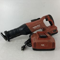 ЗЗ Hilti ヒルティ 22v 充電式レシプロソー バッテリーx1 充電器付 SR6-A22 レッド×ブラック Cランク