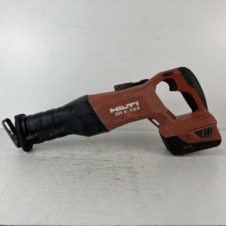 ЗЗ Hilti ヒルティ 22v 充電式レシプロソー バッテリーx1 充電器付 SR6-A22 レッド×ブラック