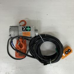 ЗЗ ZOJIRUSHI CORPORATION 象印 単相100v 200kg 揚程6m ホイスト チェーンブロック βs200kg グレー×オレンジ Cランク