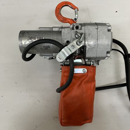 ЗЗ ZOJIRUSHI CORPORATION 象印 単相100v 200kg 揚程6m ホイスト チェーンブロック βs200kg グレー×オレンジ