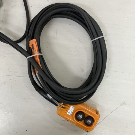 ЗЗ ZOJIRUSHI CORPORATION 象印 単相100v 200kg 揚程6m ホイスト チェーンブロック βs200kg グレー×オレンジ