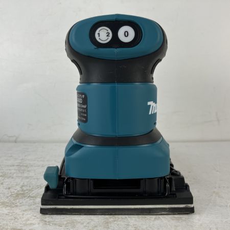 ЗЗ MAKITA マキタ 18v 充電式防じんミニサンダ ダストバッグ付 ※バッテリー、充電器無し BO480D ブルー