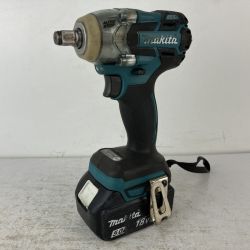 ЗЗ MAKITA マキタ 18v 12.7mm 充電式インパクトレンチ バッテリーx1付 ※充電器無し TW285D ブルー Cランク