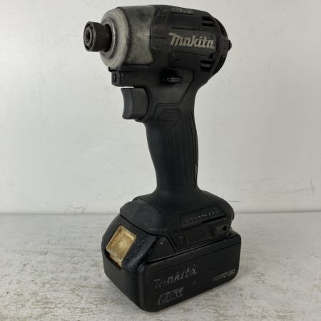ЗЗ MAKITA マキタ 18v 充電式インパクトドライバ バッテリーx1付 ※充電器無し TD173D ブラック