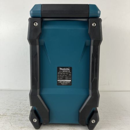ЗЗ MAKITA マキタ 40v 充電式ラジオ ACアダプタ付 ※バッテリー、充電器無し MR001G ブルー