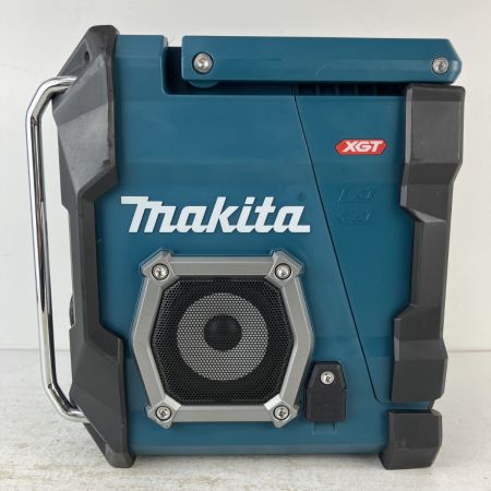ЗЗ MAKITA マキタ 40v 充電式ラジオ ACアダプタ付 ※バッテリー、充電器無し MR001G ブルー