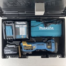 ЗЗ MAKITA マキタ 20周年 18v 充電式マルチツール バッテリーx1 充電器 ケース付 TM52DRGPB プレミアムブルー Sランク