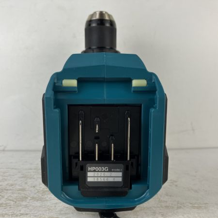 ЗЗ MAKITA マキタ 40v 充電式震動ドライバドリル 取説 箱付 ※バッテリー、充電器無し HP003GZ ブルー