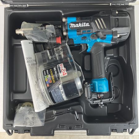 ЗЗ MAKITA マキタ 90mm 高圧 エア釘打機 ケース付 AN936H ブルー