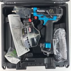 ЗЗ MAKITA マキタ 50mm 高圧 エア釘打機 ケース付 AN514H ブルー Bランク