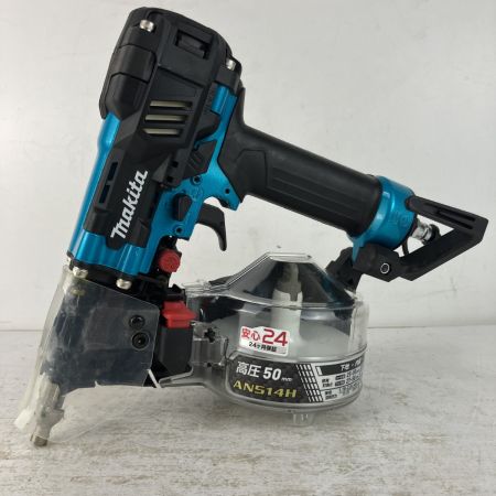 ЗЗ MAKITA マキタ 50mm 高圧 エア釘打機 ケース付 AN514H ブルー