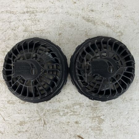 ЗЗ BURTLE バートル ファン・バッテリーセット ACアダプタ付 AC370/371 AC08-22V ブラック