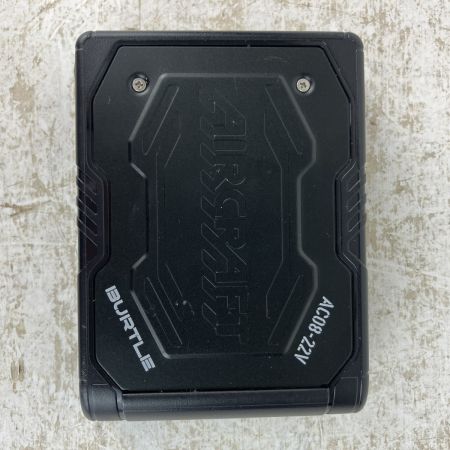 ЗЗ BURTLE バートル ファン・バッテリーセット ACアダプタ付 AC370/371 AC08-22V ブラック