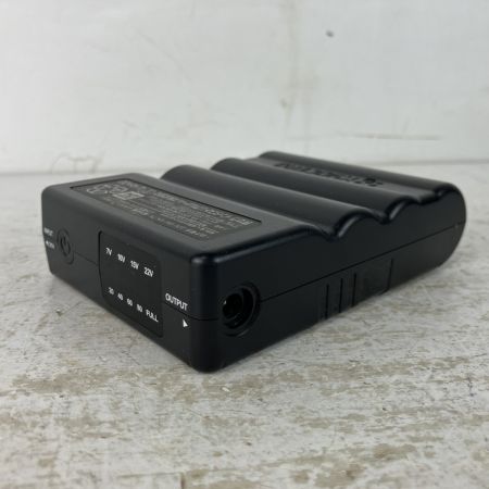 ЗЗ BURTLE バートル ファン・バッテリーセット ACアダプタ付 AC370/371 AC08-22V ブラック