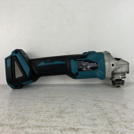 ЗЗ MAKITA マキタ 18v 100mm 充電式ディスクグラインダ ※バッテリー、充電器無し GA404DN ブルー