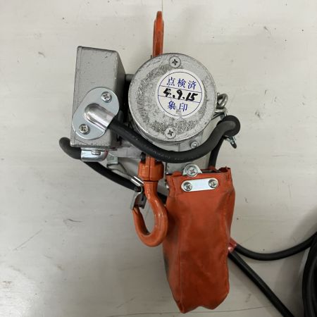 ЗЗ ZOJIRUSHI CORPORATION 象印 (4) 単相100v 200kg 揚程6m ホイスト チェーンブロック βS200kg