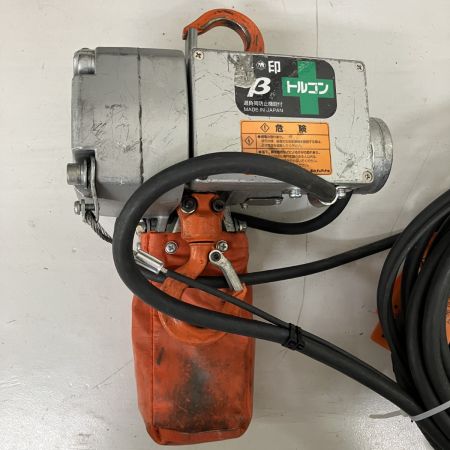 ЗЗ ZOJIRUSHI CORPORATION 象印 (2) 単相100v 200kg 揚程6m ホイスト チェーンブロック βS200kg