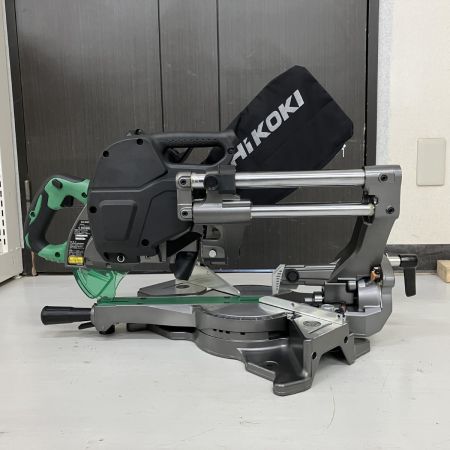 ЗЗ HiKOKI ハイコーキ 36v 165mm コードレス卓上スライド丸のこ ※バッテリー、充電器無し C3606DRB グリーン