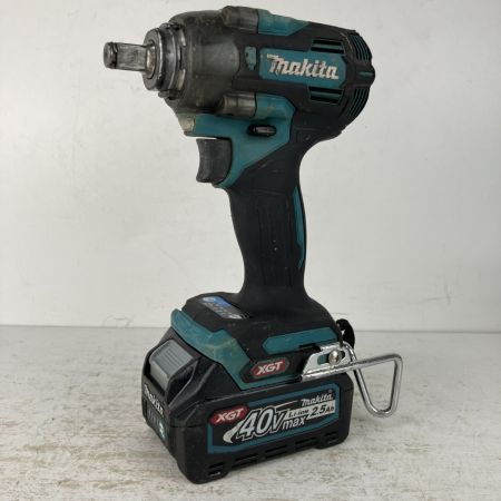 ЗЗ MAKITA マキタ 40v 12.7mm 充電式インパクトレンチ バッテリーx2 充電器付 TW004G ブラック