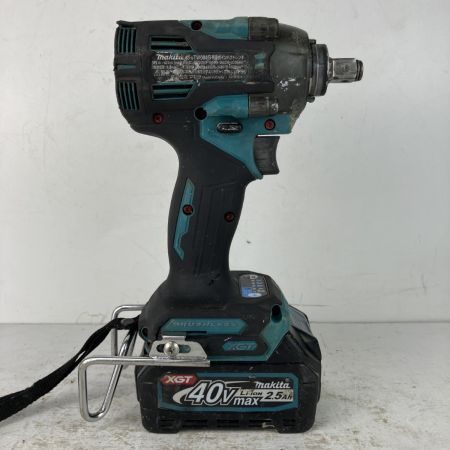 ЗЗ MAKITA マキタ 40v 12.7mm 充電式インパクトレンチ バッテリーx2 充電器付 TW004G ブラック