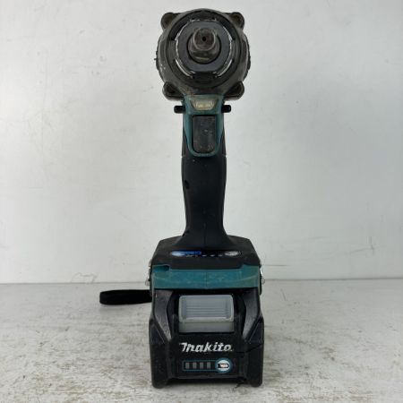 ЗЗ MAKITA マキタ 40v 12.7mm 充電式インパクトレンチ バッテリーx2 充電器付 TW004G ブラック