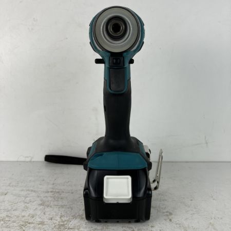 ЗЗ MAKITA マキタ 18v 充電式インパクトドライバ バッテリーx1 ケース付 ※充電器無し TD173D ブルー