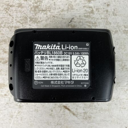 ЗЗ MAKITA マキタ 18v 充電式インパクトドライバ バッテリーx1 ケース付 ※充電器無し TD173D ブルー