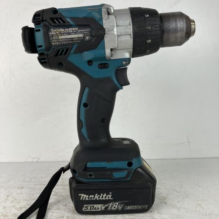 ЗЗ MAKITA マキタ 18v 充電式震動ドライバドリル バッテリーx1付 ※充電器無し HP481D ブルー