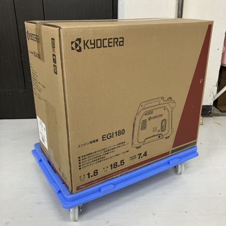ЗЗ KYOCERA キョウセラ 4サイクル 1.8kVA 100v インバーター発電機 EGI180
