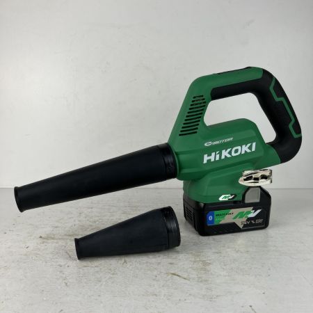 ЗЗ HiKOKI ハイコーキ 36v コードレスブロワ バッテリーx1付 ※充電器無し RB36DB グリーン