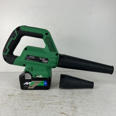 ЗЗ HiKOKI ハイコーキ 36v コードレスブロワ バッテリーx1付 ※充電器無し RB36DB グリーン