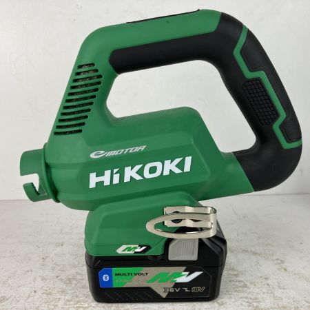 ЗЗ HiKOKI ハイコーキ 36v コードレスブロワ バッテリーx1付 ※充電器無し RB36DB グリーン