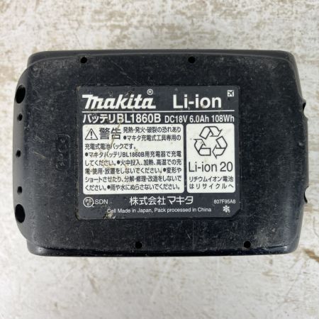 ЗЗ MAKITA マキタ 18v 充電式インパクトドライバ バッテリーx1 ケース付 ※充電器無し TD170D ブルー