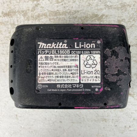 ЗЗ MAKITA マキタ 18v 充電式インパクトドライバ バッテリーx1 ケース付 ※充電器無し TD170D ブラック