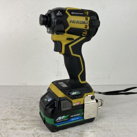ЗЗ HiKOKI ハイコーキ 36v インパクトドライバ バッテリーx2 充電器 ケース付 WH36DC デザートイエロー